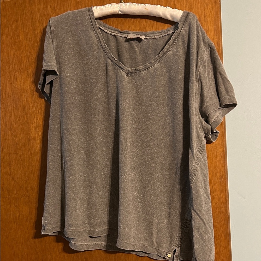 Wrap London Charcoal Short Sleeve Tee